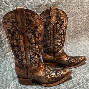 Girl’s Corral Boots.  Size 2.